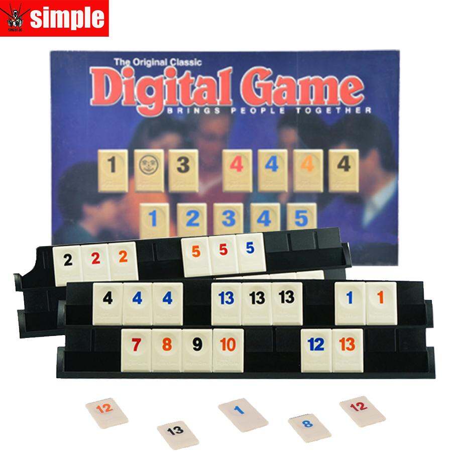 Rummikub Number Dighit Board Game Board Game Family Game Puzzle Game ราคา 599 บาท*ส่งฟรี