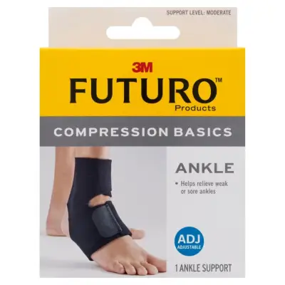 ฟูทูโร่™ อุปกรณ์พยุงข้อเท้า รุ่นเบสิค แบบปรับกระชับได้ Futuro™ Compression Basics Ankle