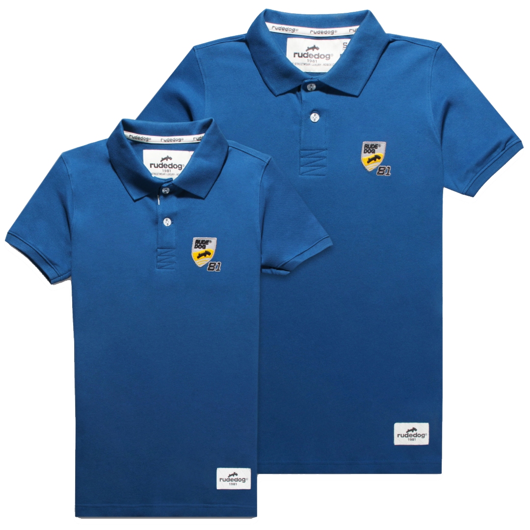 rudedog Polo เสื้อโปโล รุ่น F1 (ผู้ชาย) แฟชั่น คอปก ลายปัก ผ้าสเปนเดก Spandex สเปนเด็กซ์ ฟอกนุ่ม ไซส์ S M L XL