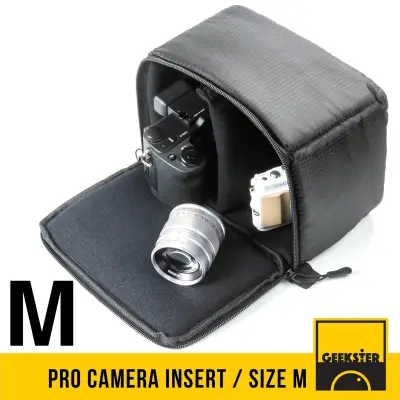 Pro Insert ผ้ากันน้ำ กันกระแทก กระเป๋ากล้อง ( Camera Insert ) ( กันน้ำ ) ( Lens Insert ) ( กระเป๋าเลนส์ ) ( Geekster ) (3)
