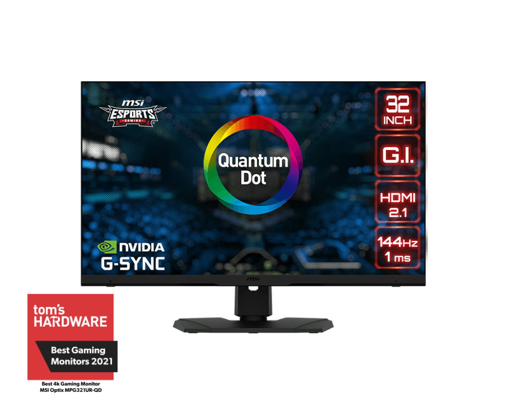 จอ คอมพิวเตอร์ GAMING MONITOR MSI รุ่น MPG OPTIX MPG321UR QD 144Hz 4K UHD WARRANTY 3Y ราคา 31,390 บาท*ส่งฟรี