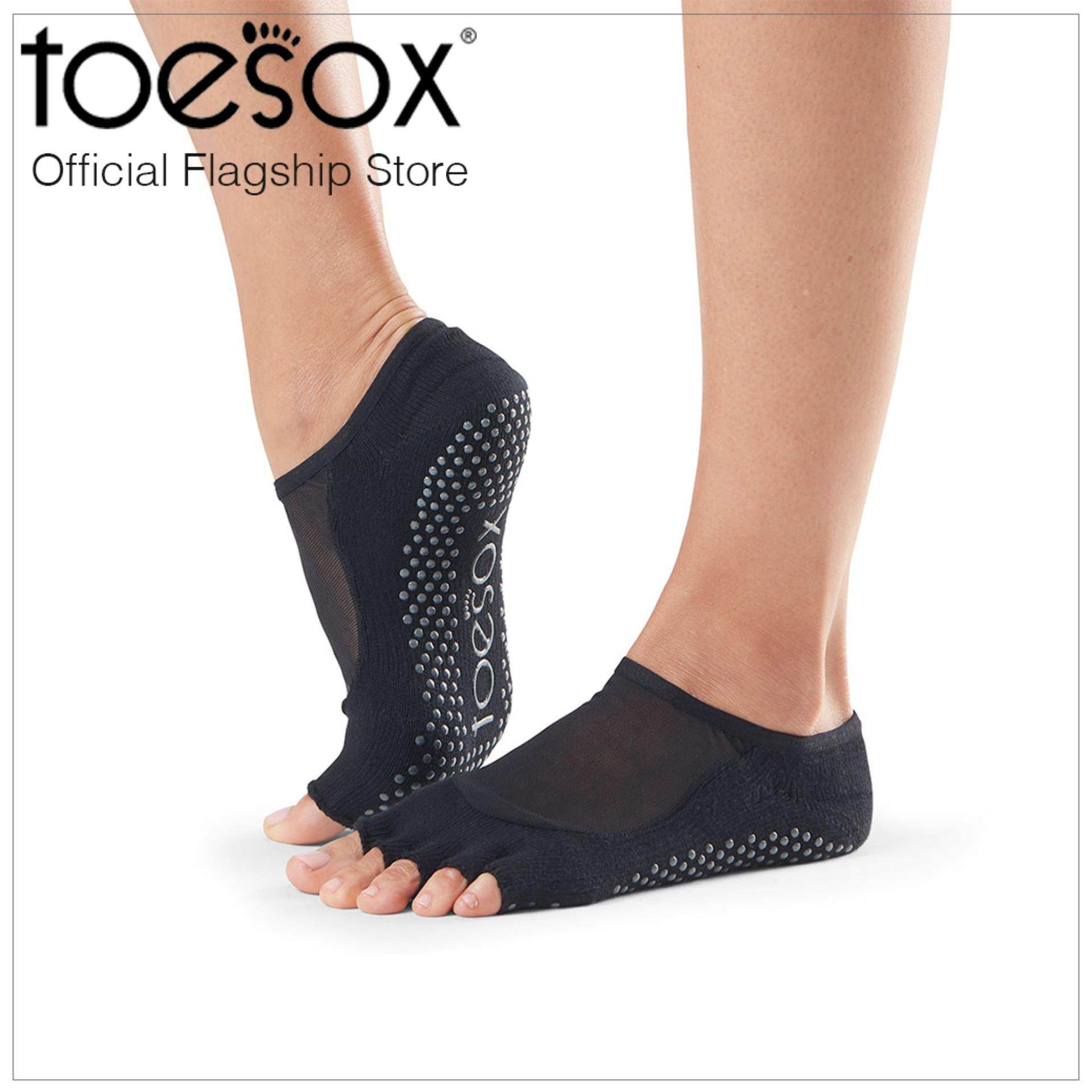 ToeSox ถุงเท้ากันลื่นแยกนิ้ว  รุ่น Luna เปิดนิ้วเท้า