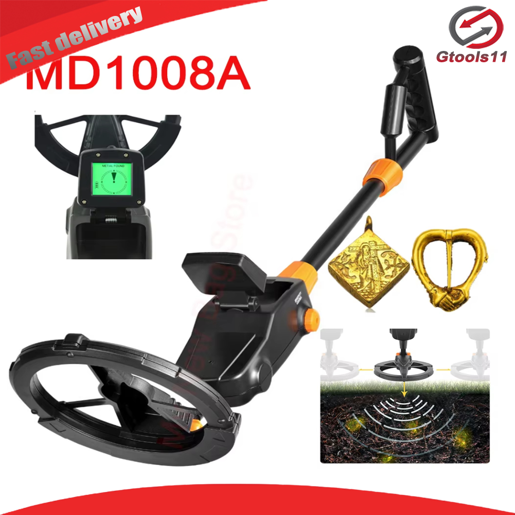 MD1008 เครื่องตรวจจับโลหะใต้ดิน Hunter Gold Digger Finder ของเล่นเด็ก ราคา 619 บาท*ส่งฟรี