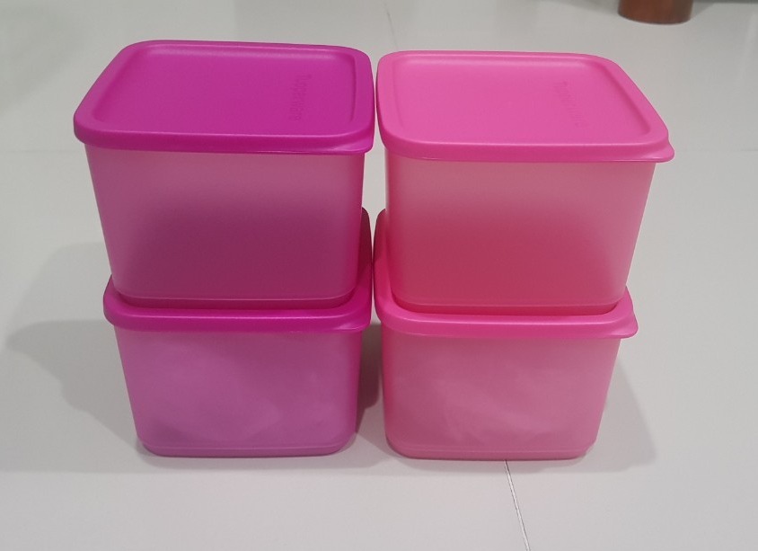 Tupperware กล่องเฟชแอนด์คุล (4) จุ 1 ลิตร ราคา 1,320 บาท*ส่งฟรี