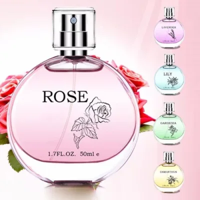 P8 Perfume Ladies Lavender Lily Osmanthus Jasmine Rose Gardenia 50ML