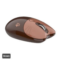 (เมาส์ปุ่มเงียบ) MOFii M3DM Bluetooth + 2.4Ghz Dual Mode เม้าส์2ระบบบลูทูธและไร้สาย รูปน้องแมวน่ารัก