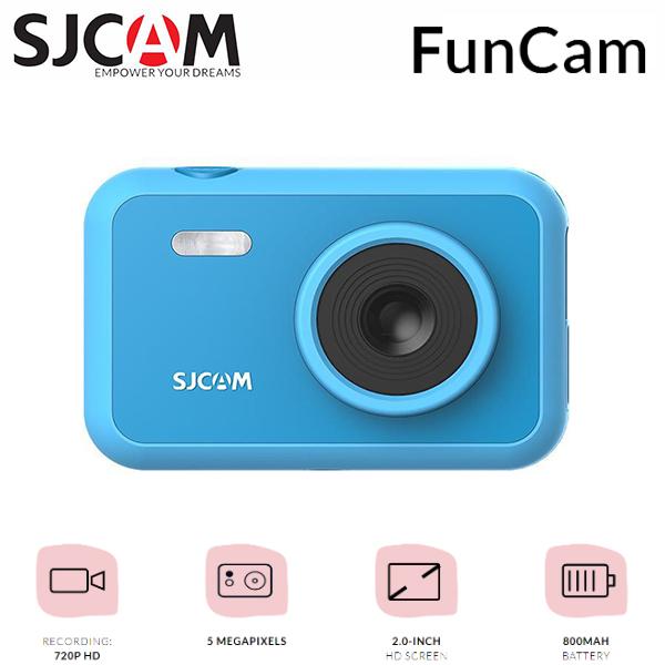 SJCAM FunCam Video HD 720P Action Camera Digital Kids กล้องแอคชั่น กล้องถ่ายรูป กล้องถ่ายภาพ กล้องถ่ายรูปดิจิตอล กล้องเด็ก (มีหลายสี) รับประกัน 1 ปี