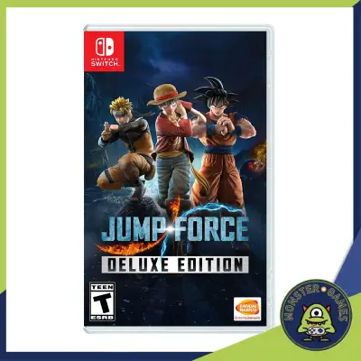 Jump Force Deluxe Edition Nintendo Switch game (เกมส์ Nintendo Switch)(ตลับเกมส์Switch)(แผ่นเกมส์Switch)(ตลับเกมส์สวิต)(Jump Force Deluxe Edition Switch)
