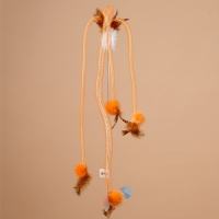 Hanapet ไม้ตกแมวขนนก/ขนสัตว์แท้ 100% มีให้เลือก 12 แบบ เบ็ดตกแมว ไม้ล่อแมวคุณภาพสูงนำเข้าจากเกาหลี