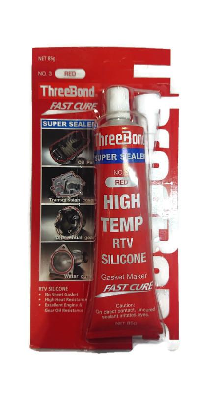 threebond super sealer NO.3 RED กาวปะเก็นแดง กาวแดง ซิลิโคนเหลวแทนปะเก็น ชนิดทนความร้อนสูง ซุปเปอร์ ซีลเลอร์ No.3 - สีแดง