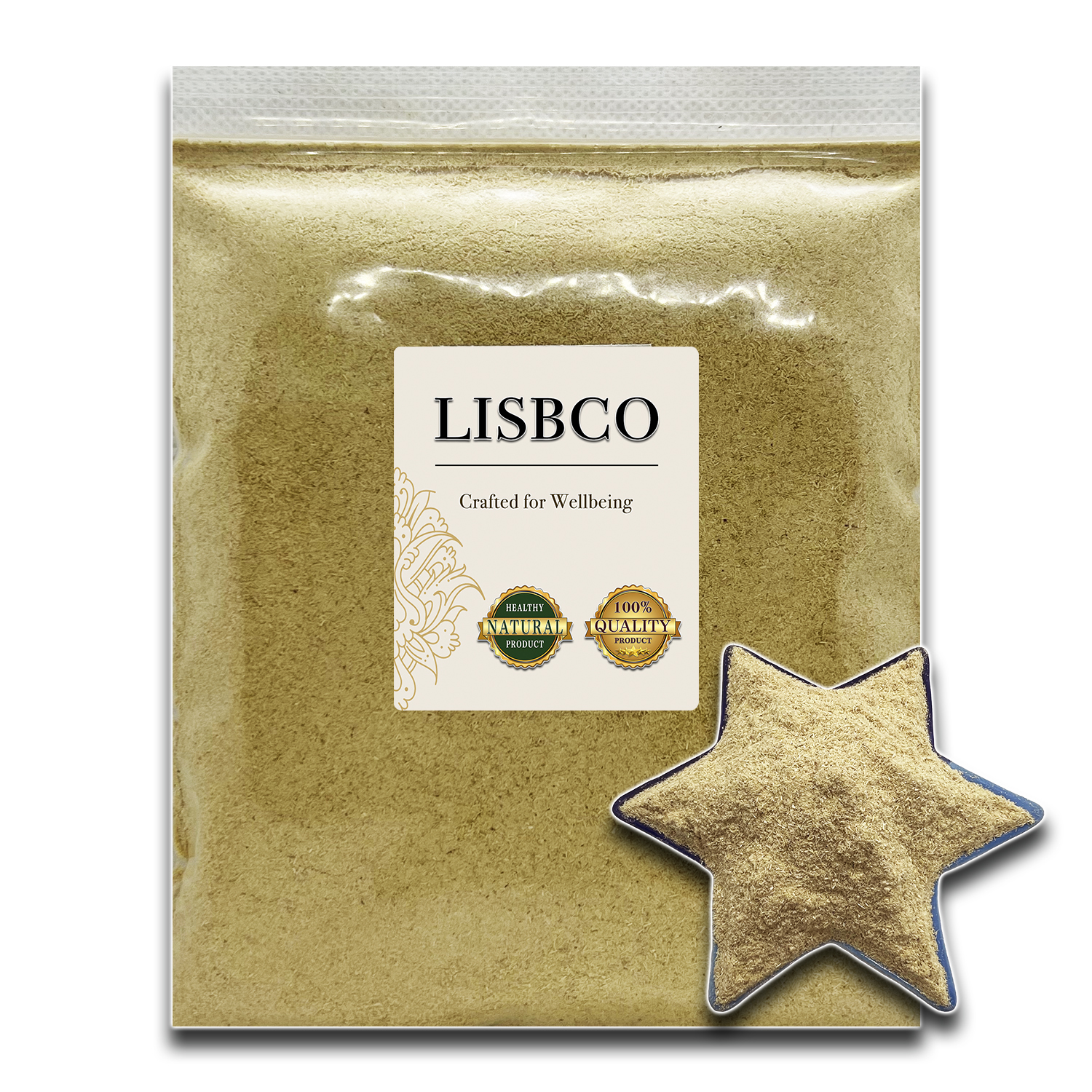 Lemongrass Powder 600g Herbal Tea 100% Quality Product Grade AA+ Dried Lemongrass Powder Thai Herbs Herbal Tea Used for Cooking Brewing Drinking 100% natural ราคา 56 บาท*ส่งฟรี