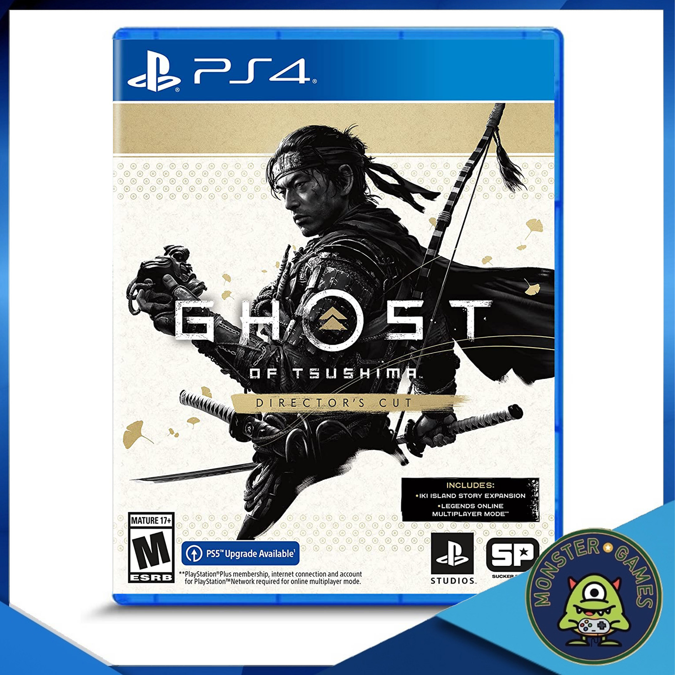 Ghost of Tsushima Director's Cut Ps4 Game แผ่นแท้มือ1!!!!! (Ghost of Tsushima Director Cut Ps4) ราคา 1,449 บาท*ส่งฟรี
