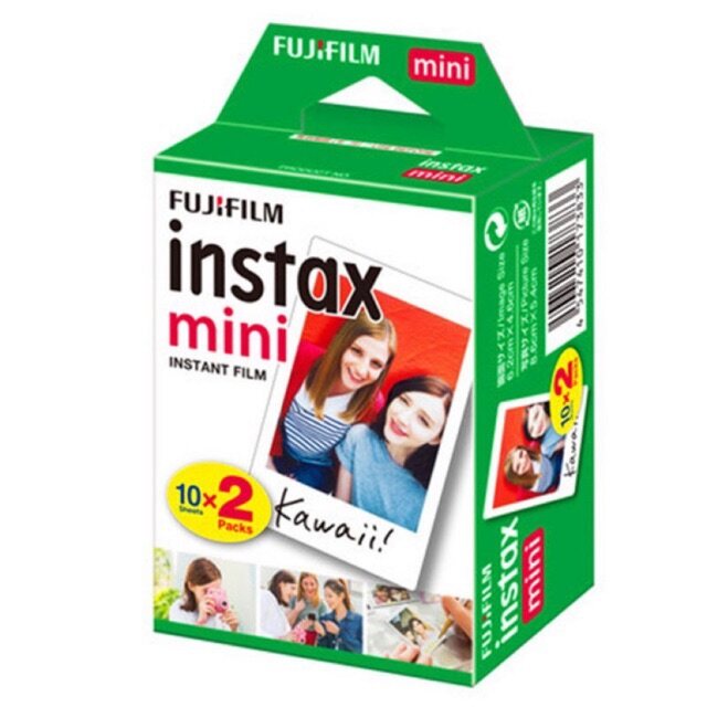 FUJIFILM INSTAX MINI FILM แพ็คคู่ 20 ใบ หมดอายุ 2022/11