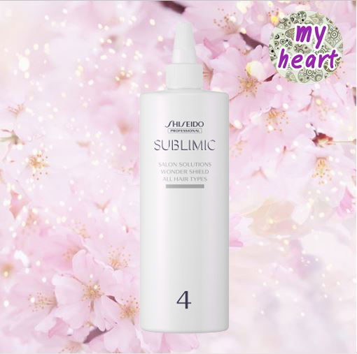 Shiseido Sublimic Salon Solutions Wonder Shield 480 ml Helps Restore and Nourish the Skin and Smooth Hair Scales. ราคา 4,950 บาท*ส่งฟรี