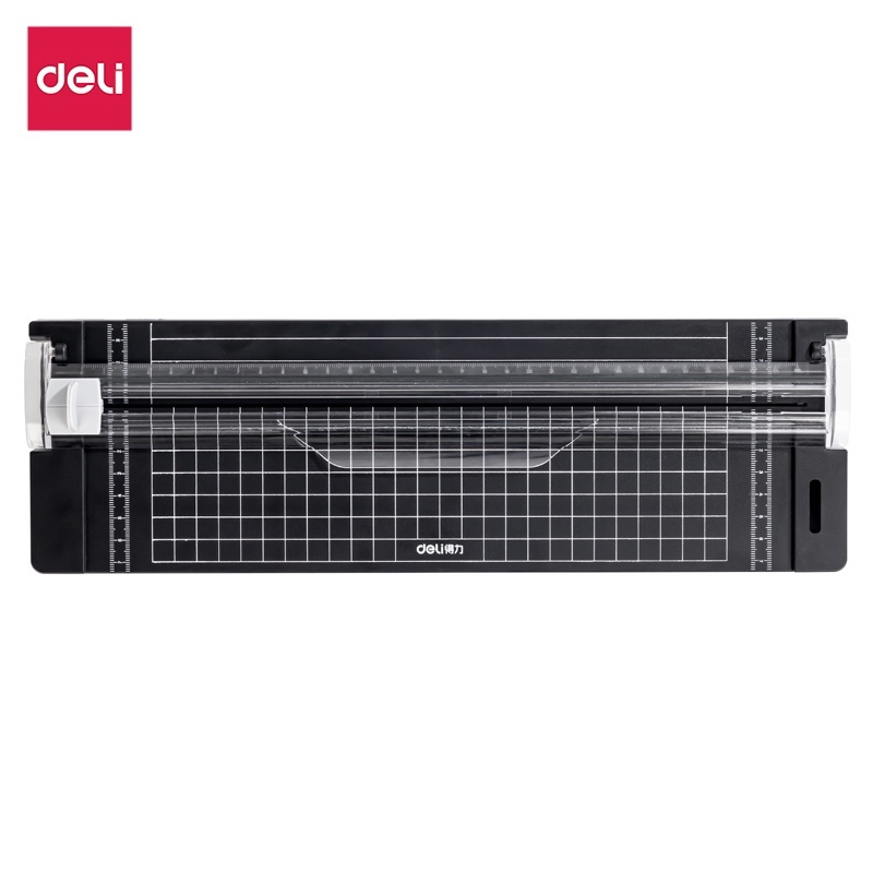 Deli ที่ตัดกระดาษ เครื่องตัดกระดาษ แท่นตัดกระดาษ ใบมีดคม ขนาดเล็กและใหญ่ Paper Trimmer