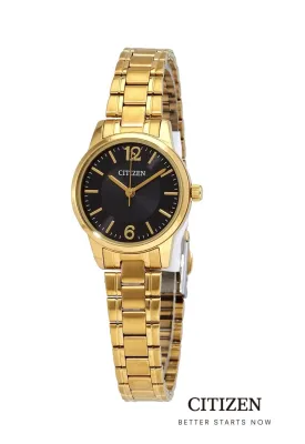 CITIZEN นาฬิกาข้อมือผู้หญิง EJ6082-51E Lady Watch Quartz (ระบบถ่าน)