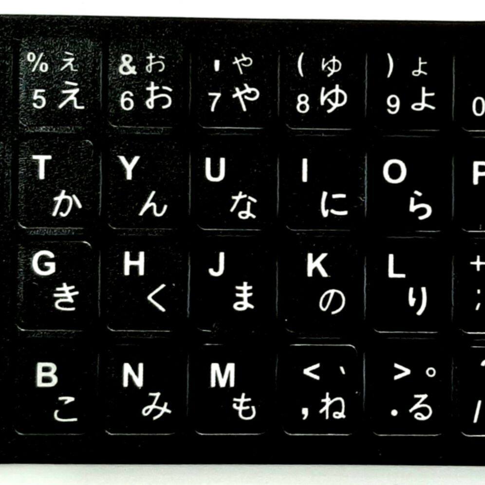 Keyboard sticker layout 