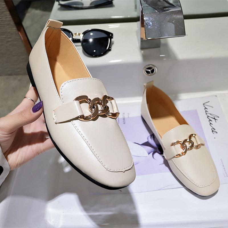 Sogo Fashion Casual Flat Shoes Slip-ons รองเท้าผู้หญิง รองเท้าแฟชั่น K55