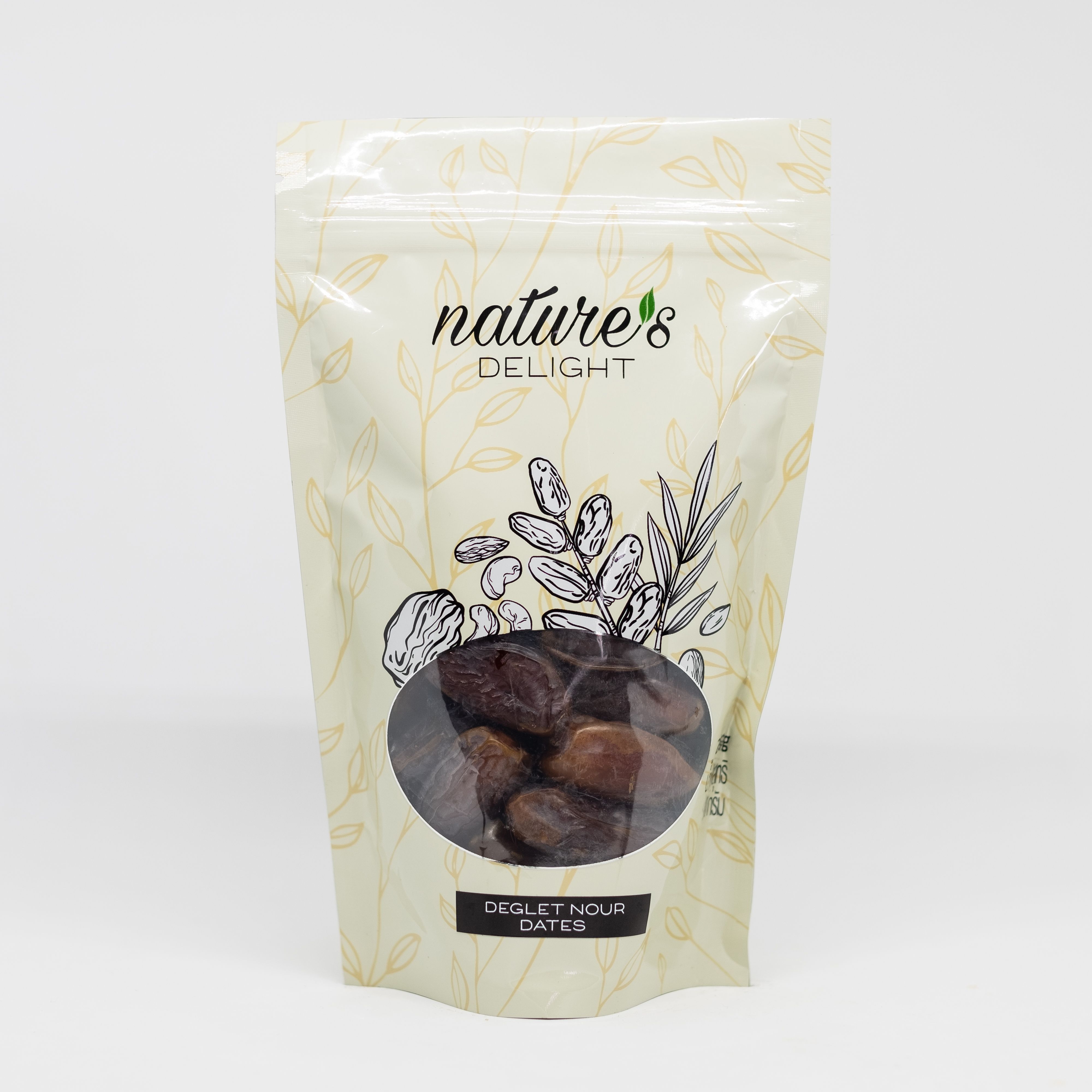 Nature's Delight Dried Deglet Nour Dates 250g / อินทผลัมแห้งพันธุ์เดคเลทนัวร์ 250 กรัม ตราเนเจอร์ส ดีไลท์ ราคา 130 บาท*ส่งฟรี