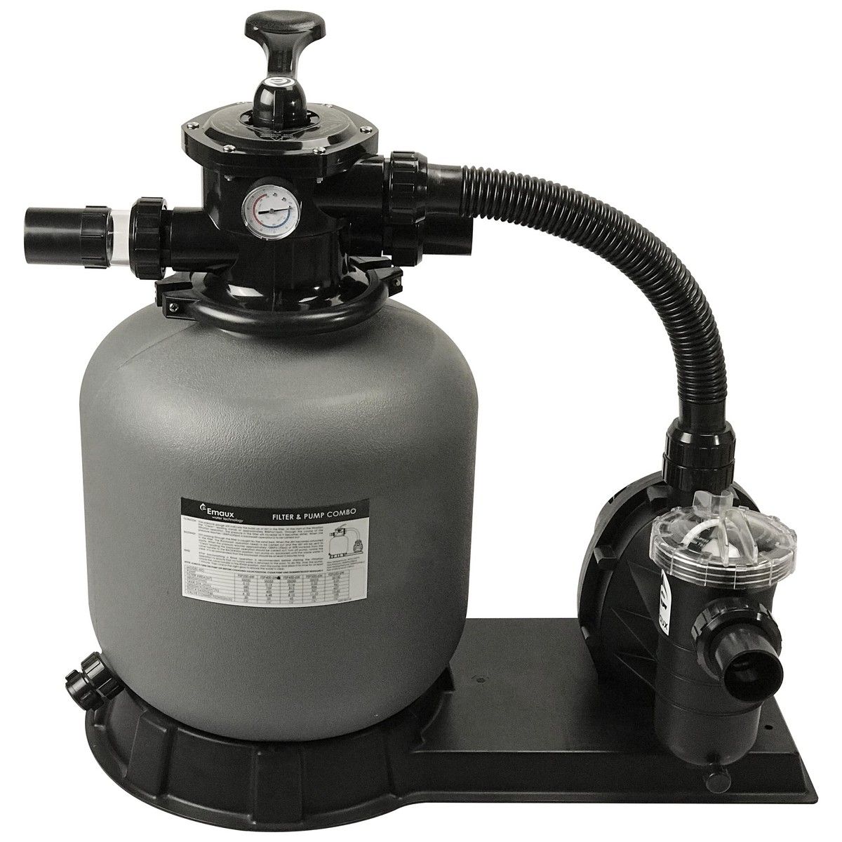 EMAUX FSP650 Sand FIlter with Pool Pump Set FSP650-6W Flow rate 15..60 m3/h FSP Series ราคา 25,000 บาท*ส่งฟรี