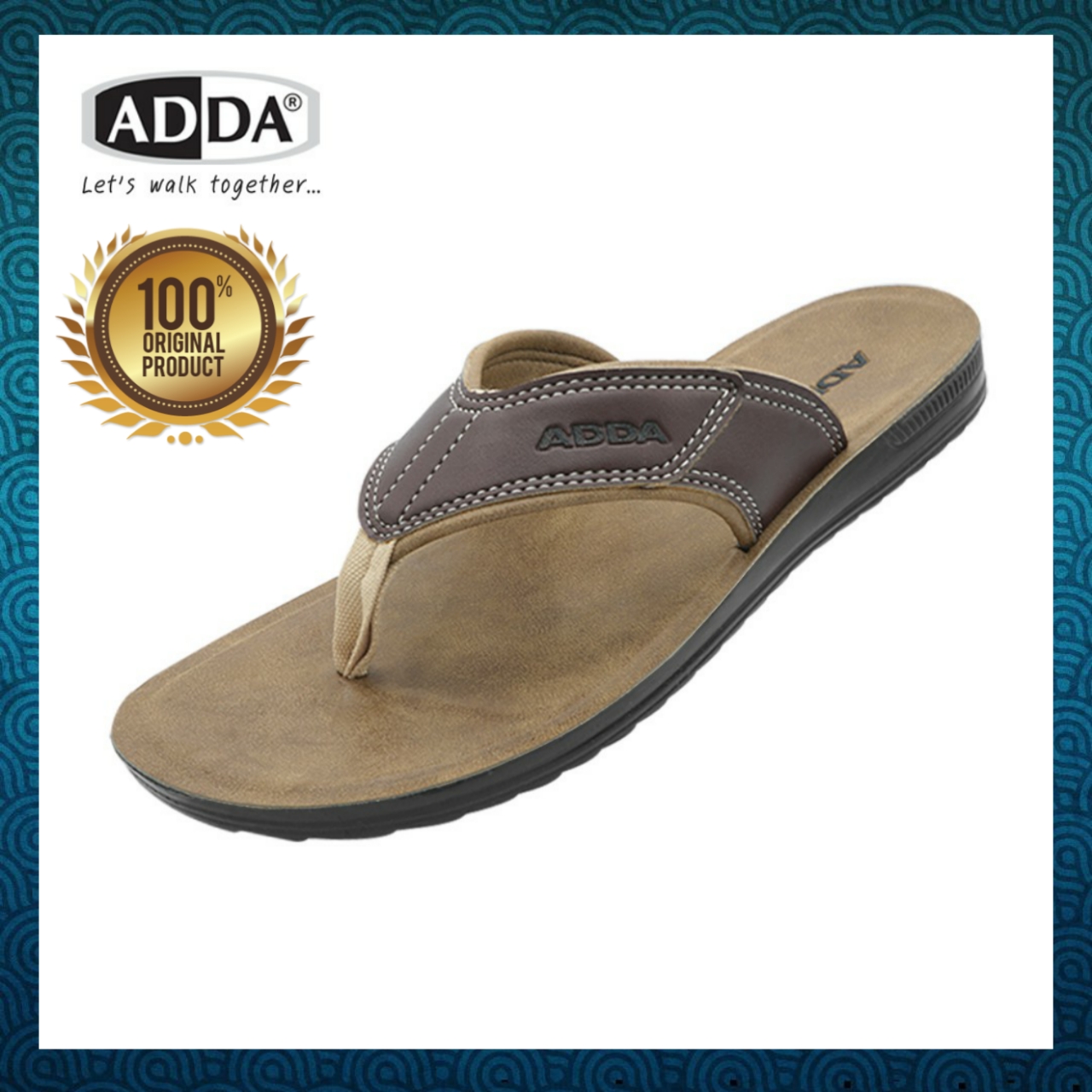 รองเท้าแตะ  ADDAรุ่น72F03-M1 ลิขสิทธิ์แท้ 100% เบา ทนทาน แข็งแรง ลดอาการเมื่อยเท้า ลำลองชาย หญิง (size 39-43) มีเก็บเงินปลายทาง