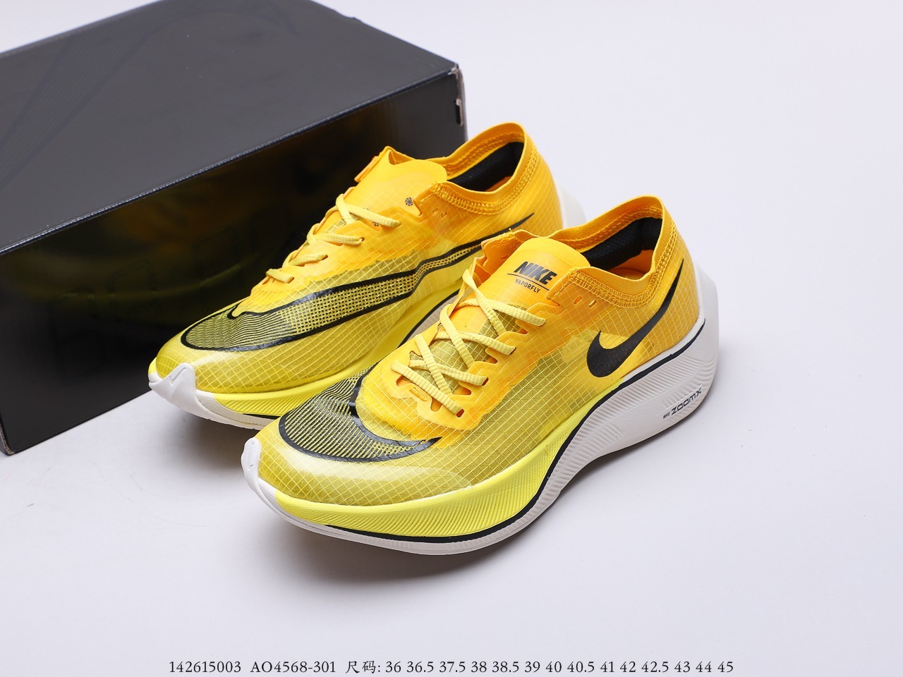 【Full Box】รองเท้าวิ่งNike ZoomX Vaporfly Next% size 36-45 รองเท้ามาราธอน รองเท้ากีฬา รองเท้าออกกำลังกาย รองเท้าชาย-หญิง