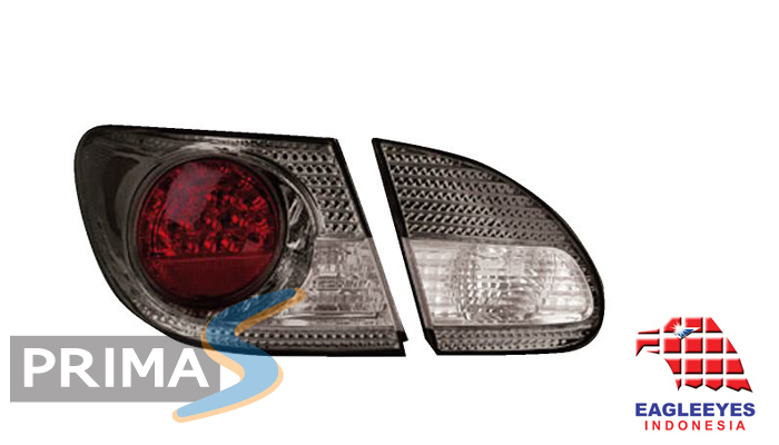 ไฟท้าย TOYOTA ALTIS 2001-2007 LED RED-SMOKE งาน EAGLEEYES แท้ 100% / TY872-BUDE4 T/W2 ราคา 5,000 บาท*ส่งฟรี
