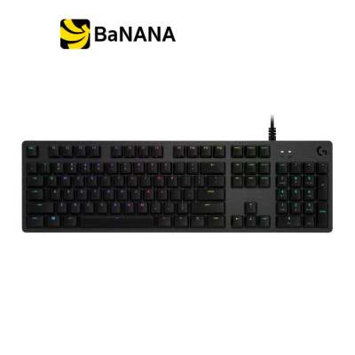 คีย์บอร์ดเกมมิ่ง Logitech Gaming Keyboard G512 RGB Mechanical GX Brown Tactile Black by Banana IT