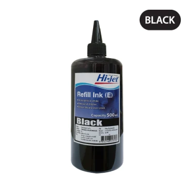 Hi-jet Epson Inkjet Refill Ink 500 ml. ( Black ) (2)