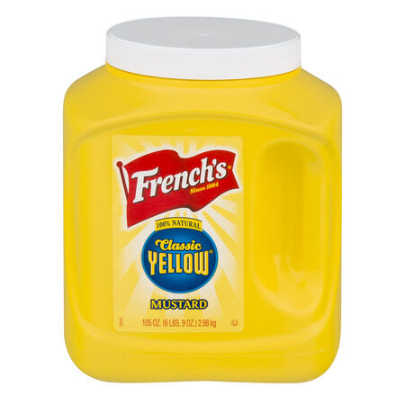 ซอสมัสตาร์ดครีม คลาสสิค เยลโล่ ตรา เฟร้นซ์ส French's Classic Yellow Mustard น้ำหนัก 2.98 กิโลกรัม
