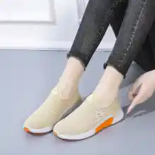 ภาพขนาดย่อของสินค้ารองเท้าแฟชั่นผู้หญิงผ้าใบแฟชั่น ทรงสลิปออน รุ่น369