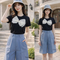 🌟NEW collection🌟PANDA PD38 กางเกงขาสั้น กางเกงขาสั้นเอวสูง (ผ้าไมโคร พรีเมี่ยม) ซิปหน้า S-XL