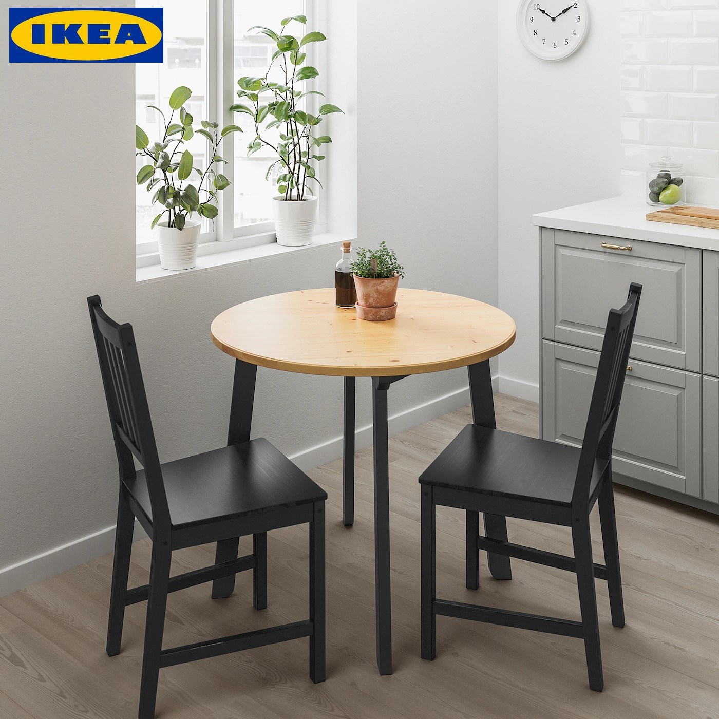 IKEA STEFAN เก้าอี้ ทรงวินเทจ ร่วมสมัย เก้าอี้กินข้าว