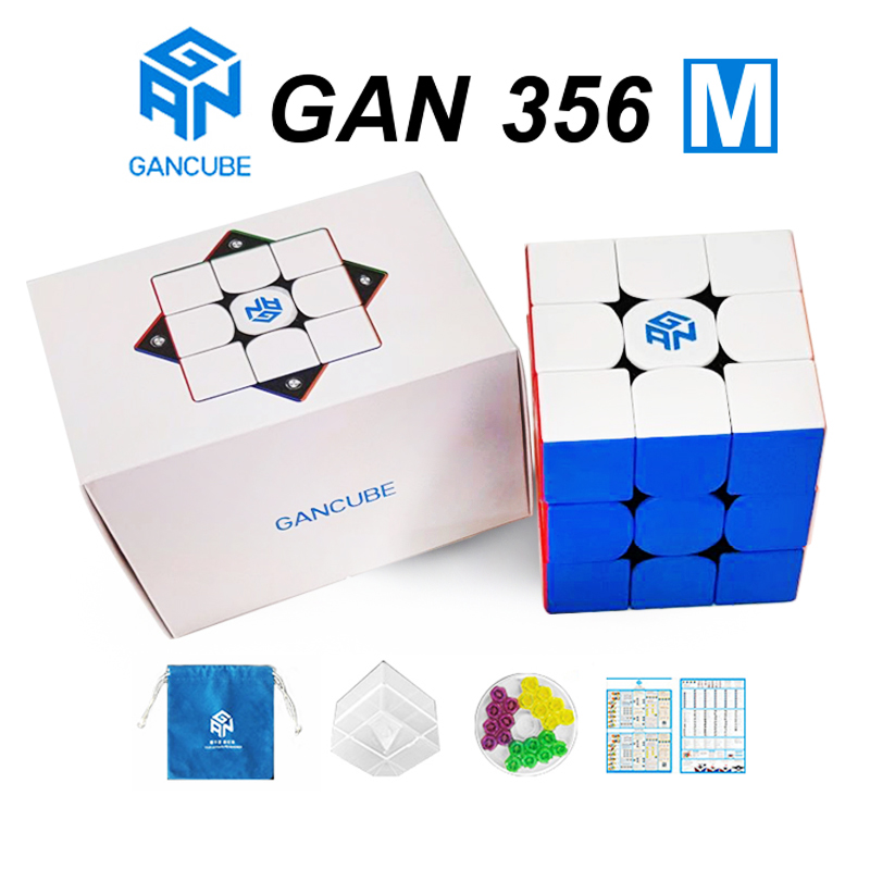 ??ของแท้ 100%??GAN356 M ของแท้ การคิดและตัดสินใจ รูบิค 3x3 แม่เหล็ก GAN 356M ลูกบาศก์มายากล ของเล่นฝึกสมอง,จัดส่งในประเทศไทย