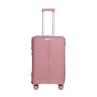 กระเป๋าเดินทางล้อลาก เฟรมชิป กระเป๋าเดินทางต่างประเทศ สีสันสุดคิ้วท์ วัสดุ PP 100% ไม่แตก รุ่น P68