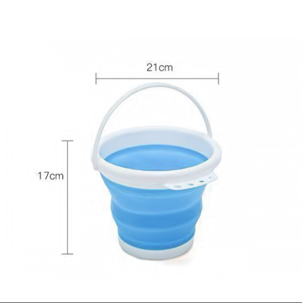 (gonxifacai) ราคาพิเศษ Collapsible water bucket ถังน้ำ ถังน้ำพับเก็บ ถังน้ำพับได้ ถังน้ำพลาสติก ถังพลาสติก ถังน้ำพกพา ถังน้ำซิลิโคน ถังพับได้ ถังน้ำ