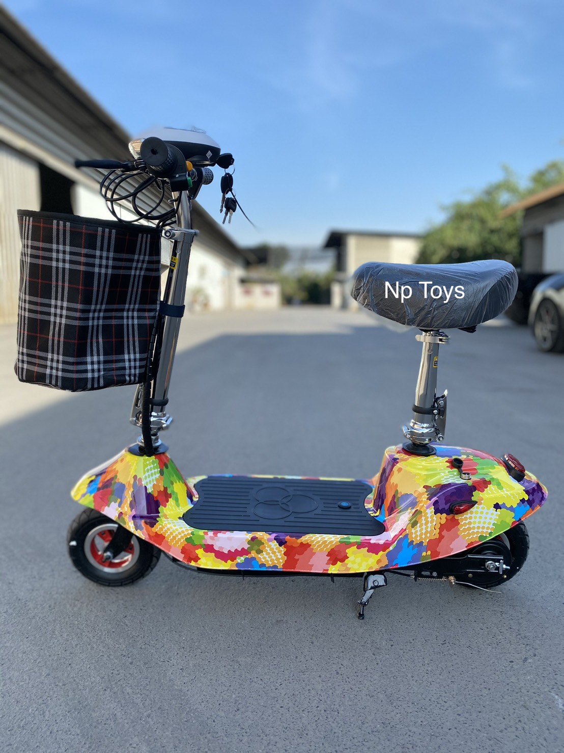 Toykidsshop สกู๊ตเตอร์ไฟฟ้าสำหรับเด็กโตและผู้ใหญ่ ขับคล่องตัว/คันใหญ่ทรงตัวง่ายE-scooter