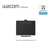 Wacom Intuos M Bluetooth Black/Berry/Pistachio (CTL-6100WL) แท็บเล็ตสำหรับวาดภาพกราฟฟิก เม้าส์ปากกา เม้าส์วาดภาพ ระดับมืออาชีพ