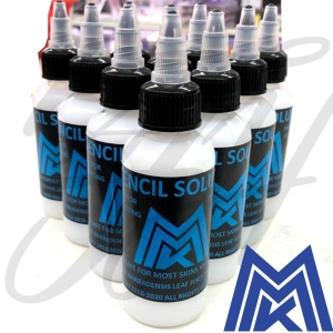 สินค้า MMK STENCIL น้ำยาลอกลายขวด ขนาด2ออนซ์ ผลิตในประเทศไทย เจลลอกลายสัก Tattoo Stencil Transfer Gel (2OZ/59ML)