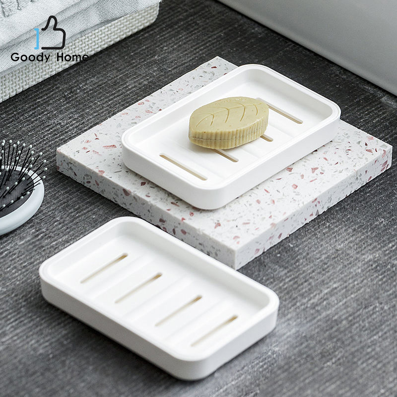 Goody Home ที่วางสบู่ก้อน แบบวางไว้ตามสถานที่ต่าง ๆ มี 2 สีให้เลือก (รุ่นนี้เป็นวางไว้ ไม่ใช่แบบแขวนโดยสติกเกอร์กาว) ราคา 19 บาท*ส่งฟรี