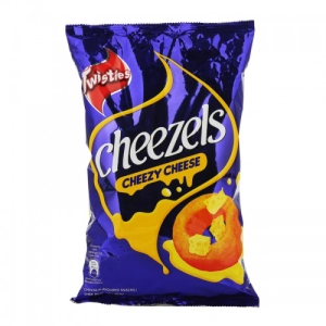 สินค้า Cheezels Original Cheese 165g ชีสเซลขนมข้าวโพดทอดกรอบรสชีส ขนาด 165 กรัม (0051)