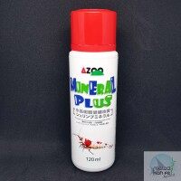 AZOO MINERAL PLUS 120 ml. แร่ธาตุที่จำเป็นสำหรับกุ้งแคระ กุ้งสวยงาม สูตรน้ำ เอซูมิเนรอลพลัส ขนาด 120 มล.