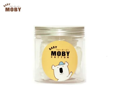 Baby Moby กระปุกใส่สำลีมีฝาปิด (Moby Cotton Container)