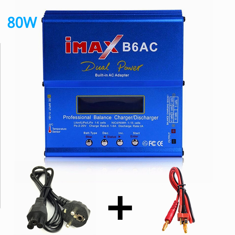 Gozeemagic iMAX B6AC Digital LCD อะเดปเตอร์ชาร์จแบตเตอรี่ LiPo NiMh NiCd LiFe Li-ion Battery Balance Discharger Charger Power Adapter
