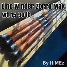 ภาพขนาดย่อของภาพหน้าปกสินค้าราคาถูก  คันเบ็ดตกปลา คันหมาป่า Line Winder Zorro Max รุ่นใหม่ ด้ามก๊อก กราไฟท์ Line wt 15 - 30 lb Spinning จากร้าน It'ME บน Lazada