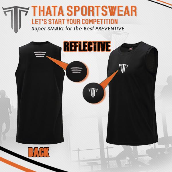 เสื้อแขนกุด THATA Running Vest เสื้อที่ออกแบบมาสำหรับการออกกำลังกายโดยเฉพาะ