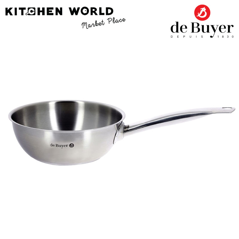 de Buyer 3503 Rounded Saute-Pan Prim''Appety / หม้อซอส ราคา 1,390 บาท*ส่งฟรี