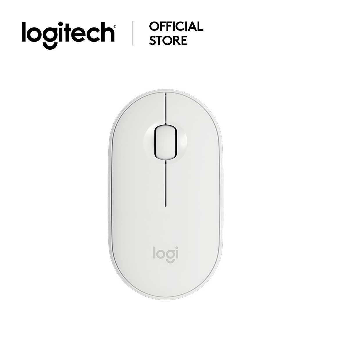 Logitech Pebble M350 Wireless Mouse ระยะการเชื่อมต่อไร้สาย 10 เมตร, DPI 1000, เทคโนโลยี Bluetooth พลังงานต่ำ, port USB  (M350-WIRELESS-MS) ( เมาส์)