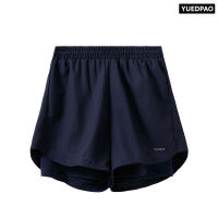 Yuedpao Sportswear - Running Shorts 2025 กางเกงออกกำลังกายขาสั้น กางเกงวิ่ง 2in1 มีซับใน พร้อมกระเป๋าด้านข้าง (5 สี)