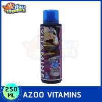 Azoo Vitamins วิตามินรวมและแร่ธาตุ สำหรับปลาและสัตว์น้ำทุกชนิด 250ml.